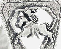 Герб со всадником с боковой поверхности кольца