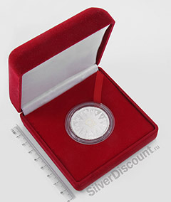 Футляр для серебряной монеты со знаками зодиака