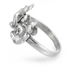 Серебряное кольцо Mickey & Minnie Mouse