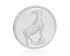 Монета на удачу с козой, серебро 925